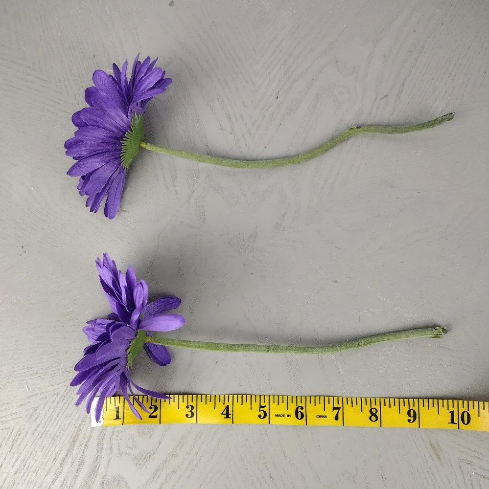 Vibrant Purple Artificial Flowers